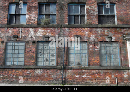 Disused Industrial Factory Building, Wharncliffe works, Shalesmoor Sheffield England UK listed building Stock Photo