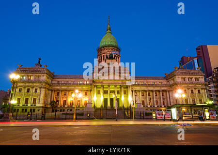 Palace of the Argentine National Congress, Buenos Aires, Argentina Stock Photo