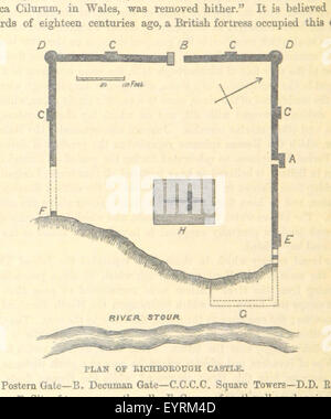 Image taken from page 98 of 'All about Ramsgate and Broadstairs; including Pegwell Bay, Cliffend, and Ebbsfleet, ... with coloured frontispiece, map of the Isle of Thanet, and forty engravings' Image taken from page 98 of 'All about Ramsgate and Stock Photo