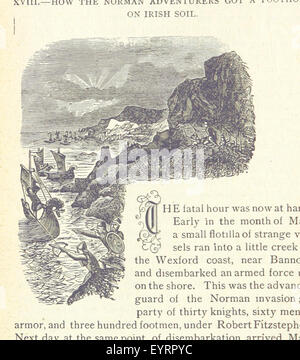 Image taken from page 126 of 'The Story of Ireland; a narrative of Irish history, from the earliest ages to the insurrection of 1867 ... Continued to the present time by J. Luby, etc' Image taken from page 126 of 'The Story of Ireland; Stock Photo