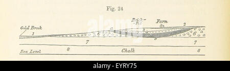 Image taken from page 192 of 'The Geological Evidences of Stock Photo