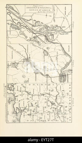 Historical Sketches of Andover ... Massachusetts. [With an introduction on Prehistoric Andover, signed: G. F. W., i.e. George F. Wright. With plates.] Image taken from page 25 of 'Historical Sketches of Andover Stock Photo