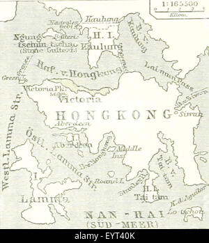 Map '.' extracted from Flickr ID 11252509974 Image taken from page 282 of 'Illustriertes kleineres Handbuch der Stock Photo