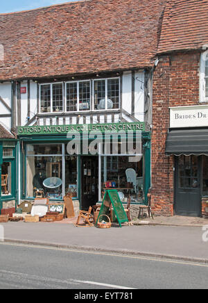 Otford, Kent, England, Antique Shop High Street Stock Photo