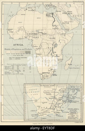 [Handbook of Commercial Geography.] Image taken from page 393 of '[Handbook of Commercial Geography]' Stock Photo