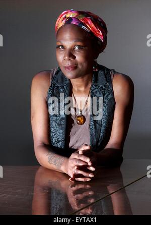 Edinburgh UK. 03 August. Ruth Rogers-Wright performance as Nina Simone Black Diva Power in Edinburgh during The Edinburgh Fringe Festival in New Town Theatre 96 George Street. Pictured Ruth Rogers-Wright. Pako Mera/Alamy Live News Stock Photo