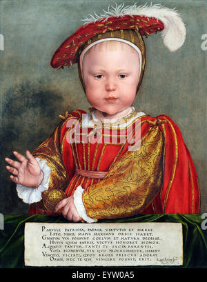 Hans Holbein the Younger, Edward VI as a Child. Circa 1538. Oil on panel. National Gallery of Art, Washington, D.C., USA. Stock Photo