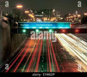 A38M Aston Expressway, Birmingham, England - September 19th 2022 - A ...