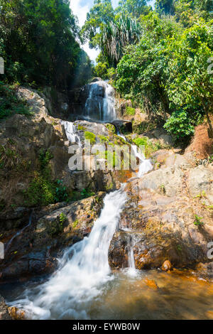 Na Muang waterfall, Koh Samui, Thailand Stock Photo
