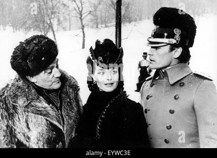 Ludwig  Year: 1972  Italy Director: Luchino Visconti Helmut Berger, Romy Schneider, Luchino Visconti  Shooting picture Stock Photo