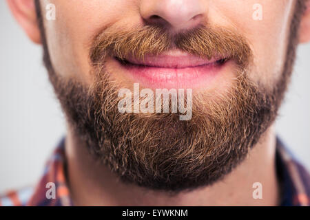 Cropped image of a male face Stock Photo