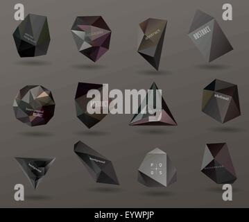 abstract modern Label Stock Vector