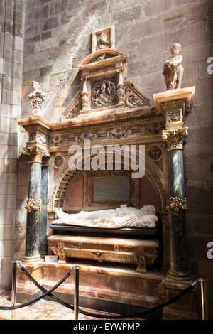 Tomb of James Graham, 1st Marquis of Montrose, St. Giles' Cathedral, Edinburgh, Scotland, United Kingdom, Europe Stock Photo