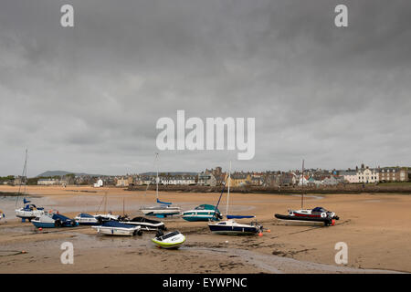 Elie at low tide, Fife Coast, Scotland, United Kingdom, Europe Stock Photo