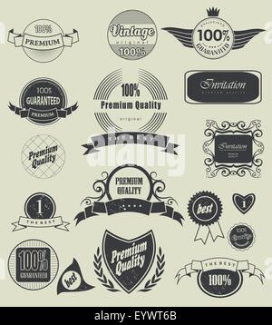 label design element to decoration design Stock Vector Image & Art - Alamy