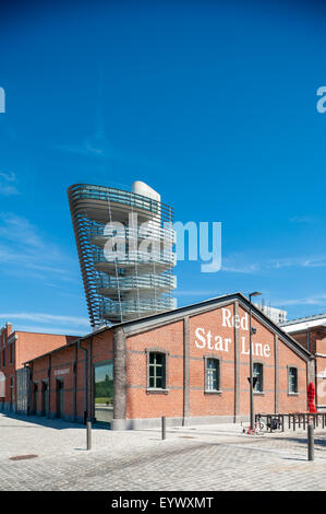 Belgium, Antwerpen - Red star line museum Stock Photo