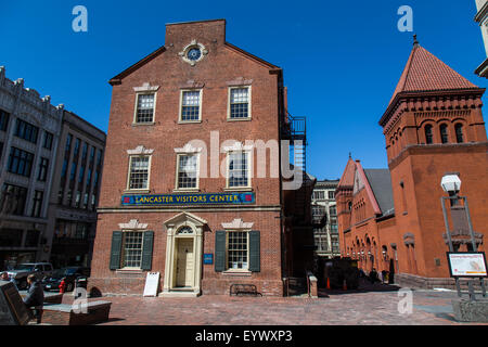 Heritage Center in Historic Penn Square, Lancaster City, PA. Stock Photo