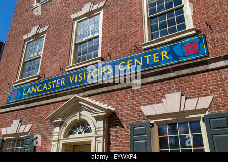 Heritage Center in Historic Penn Square, Lancaster City, PA. Stock Photo