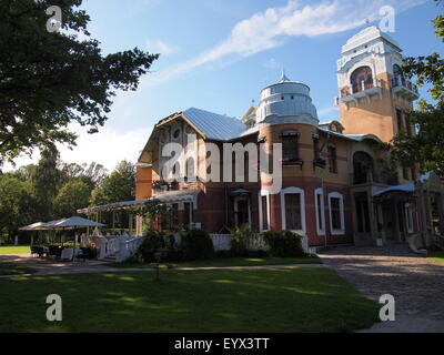 Ammende Villa (Pärnu, Republic of Estonia) Stock Photo