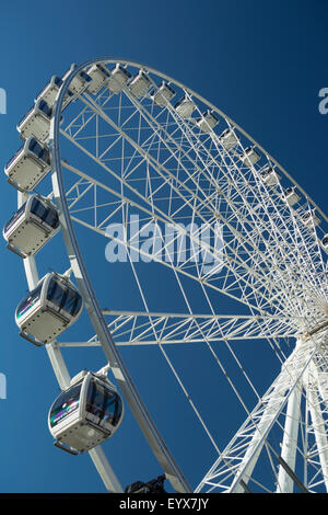 SKYVIEW FERRIS WHEEL DOWNTOWN ATLANTA GEORGIA USA Stock Photo