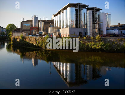 Beamish & Crawford Brewery, River Lee, Cork City, Ireland Stock Photo
