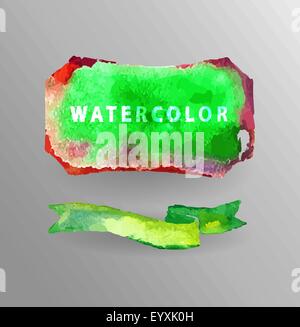 watercolor Stock Vector