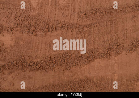 Brown cocoa powder background texture Stock Photo