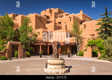 Inn and Spa at Loretto Santa Fe New Mexico USA Stock Photo - Alamy
