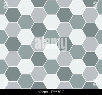 grey hexagon pattern seamless background vector illustration Stock ...