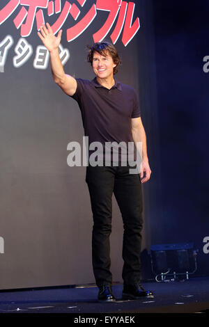 Actor Tom Cruise attends the Japan Premiere of 'Mission: Impossible - Rogue Nation' at the Toho Cinemas Shinjyuku in Tokyo on August 03, 2015/picture alliance Stock Photo