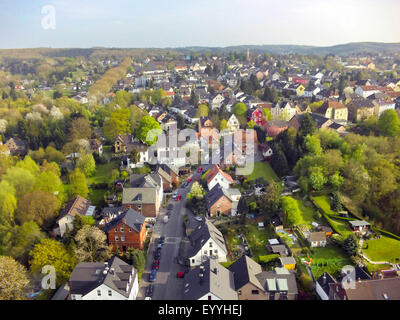 aerial view to Witten Annen, 24.04.2015, Germany, North Rhine-Westphalia, Ruhr Area, Witten Stock Photo