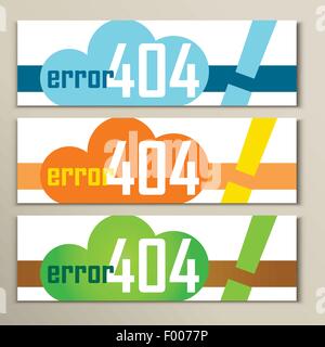 Vector colored clouds on a white background Stock Vector