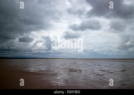 warren beach near Talacre beach sssi north wales uk Stock Photo