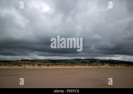 gronant dunes near Talacre beach sssi north wales uk Stock Photo