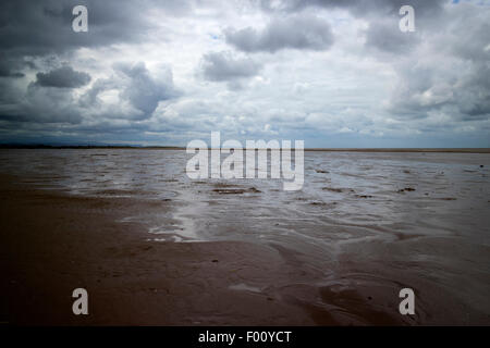 warren beach near Talacre beach sssi north wales uk Stock Photo