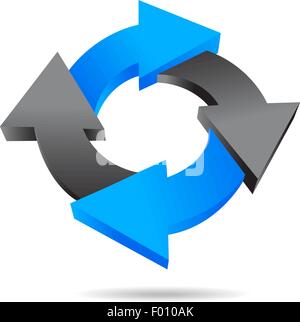 Business process diagrams as concept Stock Vector