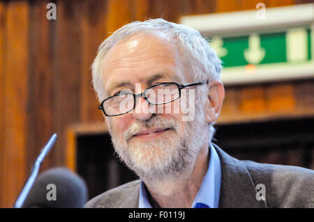 Belfast, Northern Ireland. 5th Aug, 2015.Jeremy Corbyn attends the annual Feile an Phobail (Festival of the People) for a political debate. Credit:  Stephen Barnes/Alamy Live News Stock Photo
