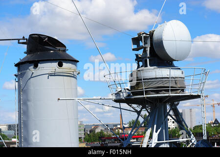 Maillé-Brézé T 47-class destroyer museum ship in Nantes  commissioned on 4 May 1957 Stock Photo