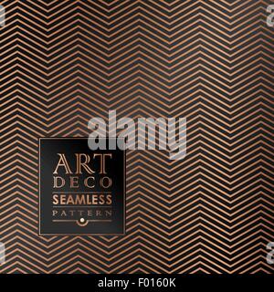 Art Deco seamless vintage wallpaper pattern Stock Vector