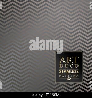 Art Deco seamless vintage wallpaper pattern Stock Vector