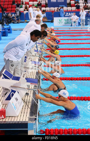 Kazan, Russia. 5th Aug, 2015. General view Swimming : 16th FINA World Championships Kazan 2015 Women's 50m Backstroke Heat at Kazan Arena in Kazan, Russia . Credit:  Yohei Osada/AFLO SPORT/Alamy Live News Stock Photo