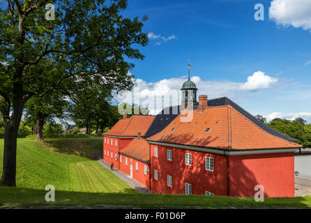 Barrack in the Kastellet fortress, Copenhagen, Denmark Stock Photo