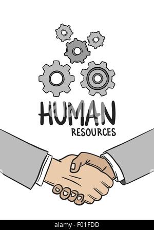 Digitally generated Human resources concept vector Stock Vector Image ...