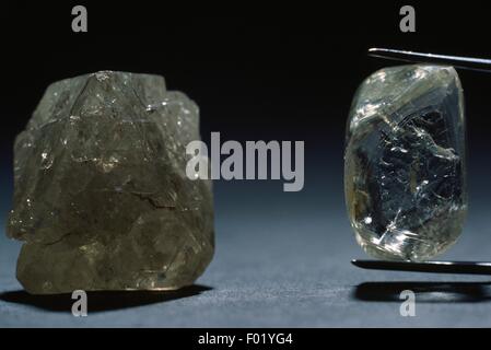 Large Rough Diamond Diamond Trade Antwerp Stock Photo 1366723712