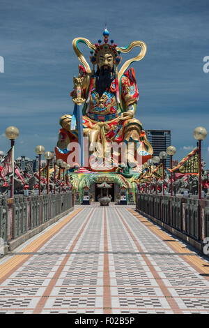 Pei Chi Pavilion on the Lotus Lake, Kaohsiung, Taiwan Stock Photo