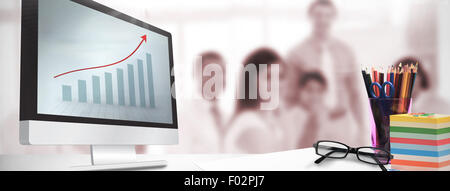 Composite image of computer screen Stock Photo