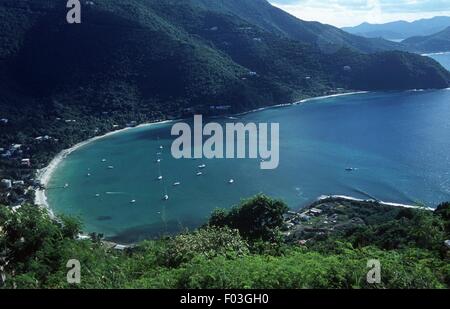 British Virgin Islands, Tortola, Cane Garden Bay Stock Photo