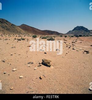 The Wadi Ardon, the ancient road used by the Nabateans to the spice ...