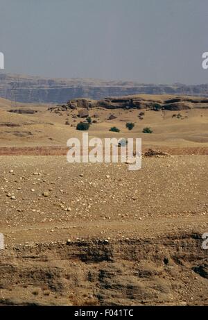 Desert landscape near Dezful, Khuzestan Region, Iran. Stock Photo