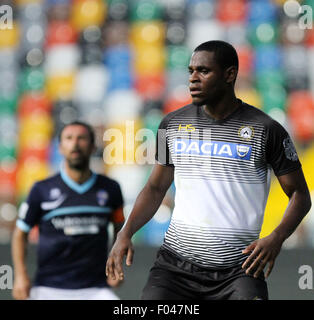 Udine, Italy. 5th Aug, 2015.Udinese's forward Duvan Zapata during the friendly pre-season football match Udinese Calcio v Spal Calcio Ferrara on 5th August, 2015 at Friuli Stadium in Udine, Italy. Credit:  Andrea Spinelli/Alamy Live News Stock Photo